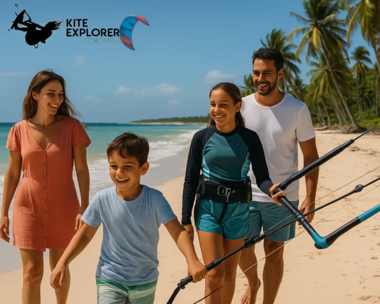 Lire la suite à propos de l’article Kitesurf en famille en Colombie : nos conseils et spots kids-friendly pour un séjour inoubliable
