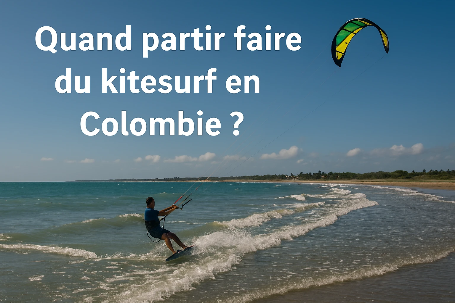 Lire la suite à propos de l’article Quand partir faire du kitesurf en Colombie ? Calendrier des vents pour kitesurfer en Colombie toute l’année 